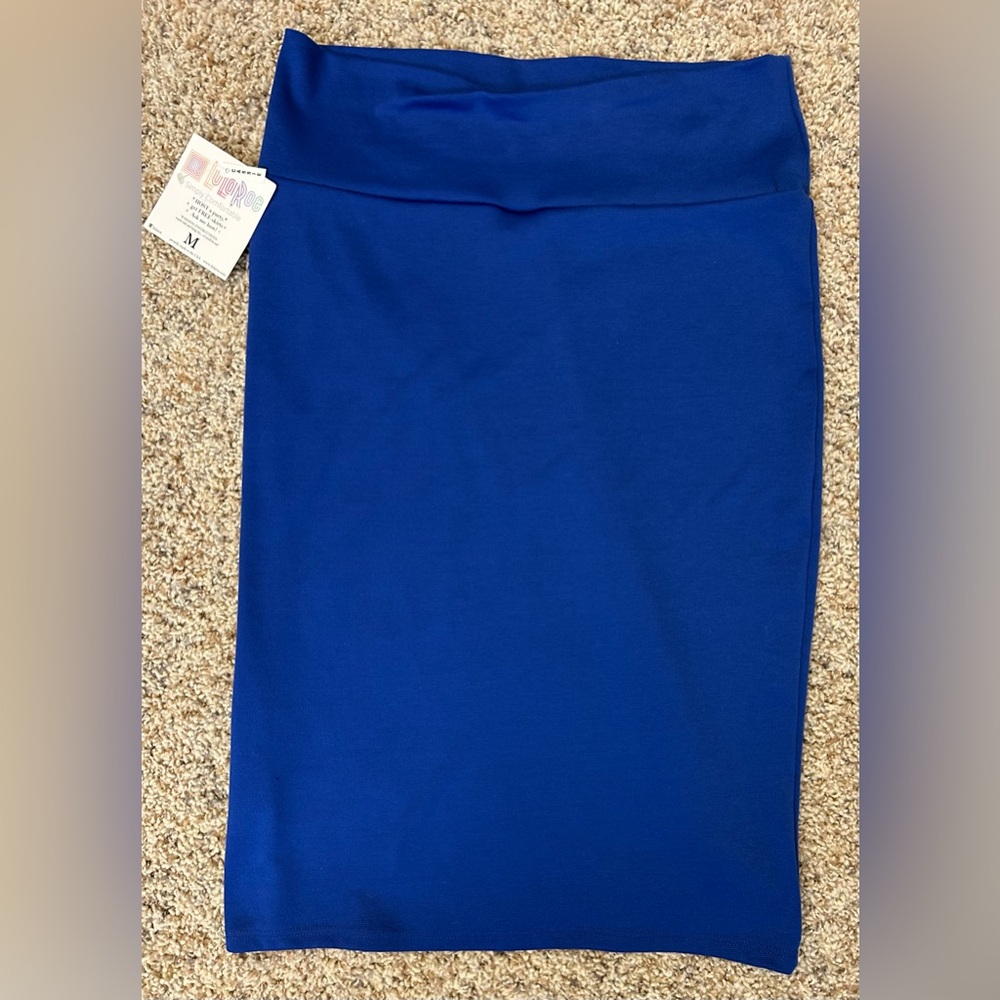 Lularoe cobalt blue skirt